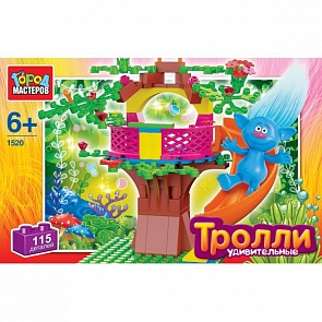 Конструктор – Горка Троллей, 115 деталей (Город Мастеров, AA-1520-Rsim)